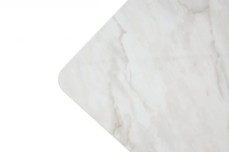 Стол НОРД 140 ОНИКС, керамика / Черный каркас M-City 64764