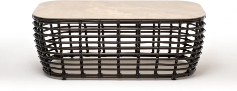 "Ницца" журнальный столик из искусственного ротанга, цвет бронзовый 4SIS арт.УТ-00006754