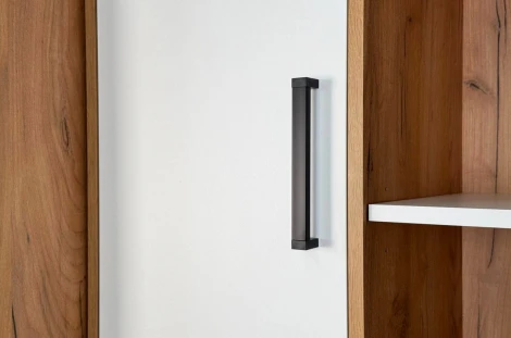 Лайт-2 Надстройка стола компьютерного 1200 Mebelson (ЛДСП/Дуб крафт золотой,Белый) арт.NKL02S1.2.2725