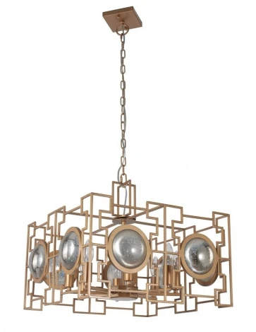 Подвесная люстра Crystal Lux Cuento SP8 GOLD