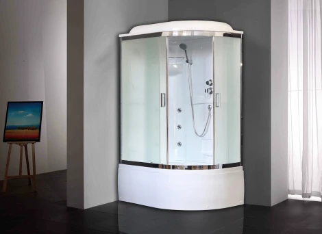 Душевая кабина Royal Bath RB8120BK2-M-CH-L