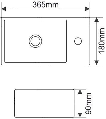 Рукомойник Melana MLN-7782B