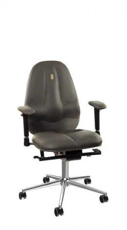 Эргономичное кресло Classic Kulik System Бежевая кожа