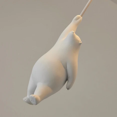 Потолочный светильник круглый Wasty A D13 ImperiumLoft Wasty01 (для детской, 220V, шар, животные)