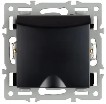 Механизм розетки влагозащищённый SCT-MCP-PL-BK (250V, 16A) (Arlight) 043746