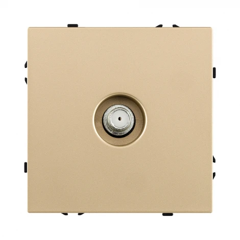 Розетка TV золотой Kollinger Eclipse EC-020GD