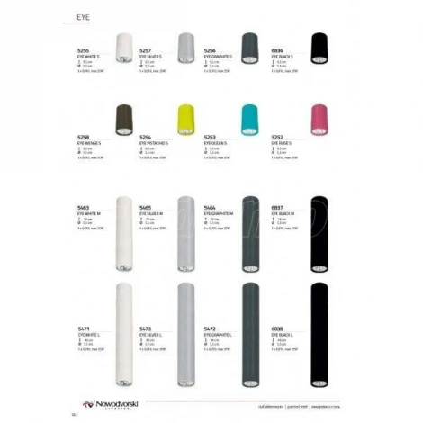 Накладной точечный светильник Nowodvorski Eye 6837 (220V)