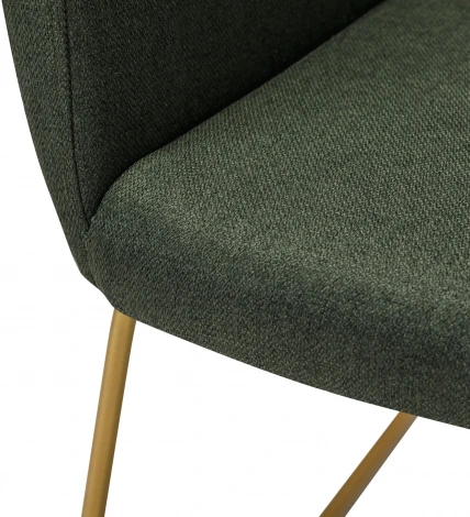 Кресло Oscar темно-зеленый/Линк золото R-Home арт.410118124h_Dark_Green