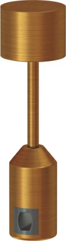 Адаптер с подводом питания на стойке, H135мм Donolux CODE 1.2 Power Connector H135 BBr DL20225