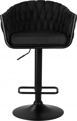 Стул барный DOBRIN LEON (черная ткань (LAR-275-50))
