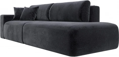 Диван прямой Лига-036 НПБ Модерн подлокотник слева Лига Диванов (Велюр) арт.127723L