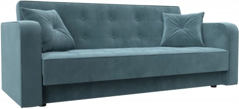 Диван-книжка Тур (Бирюзовый/Велюр) Лига Диванов арт.121775