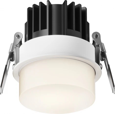 Встраиваемый светильник Maytoni Nude DL065-12W4K-W (LED, 220V, круглые)
