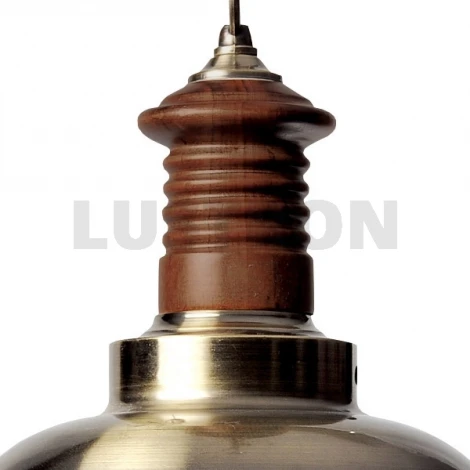 Подвесной светильник N-Light 846 846-01-16 красное дерево+бронза