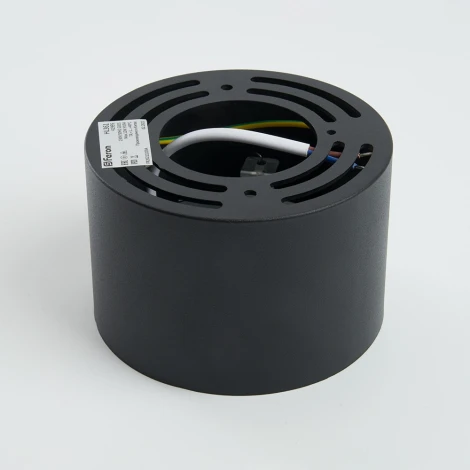 Светильник потолочный накладной Feron HL361 41995 12W, GX53, черный (220V, круглые)