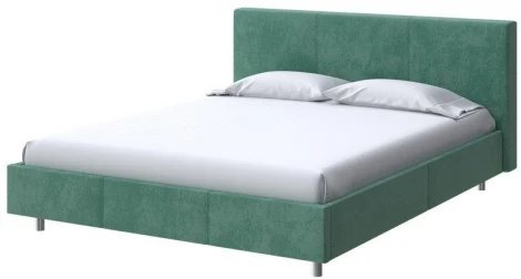 PROxSON Кровать Novo (Ткань: Велюр Casa Изумрудный) 140x200