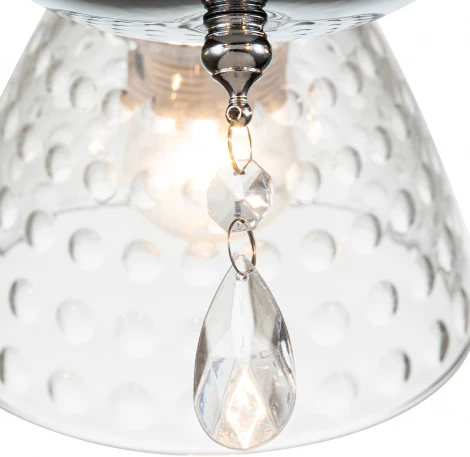 Подвесная люстра Escada Freesia 658/5PL Chrome (220V, подвески, на цепи)