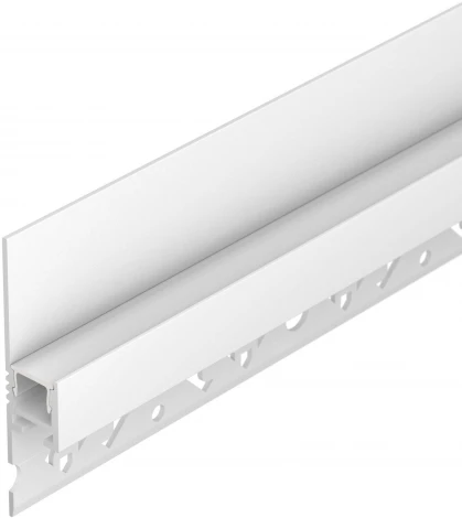 Профиль ARH-PLINTUS-FANTOM-2000 WHITE (Arlight, Алюминий) 034983