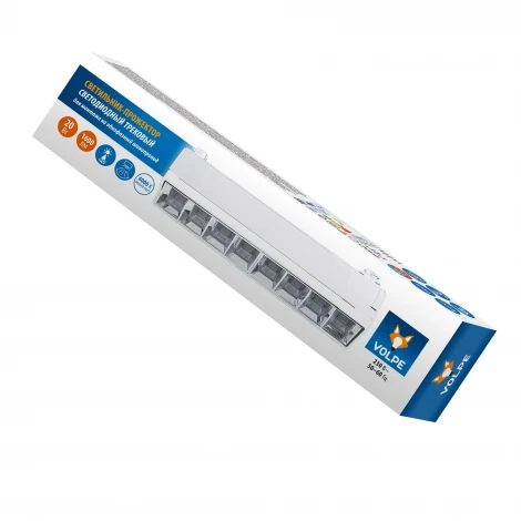 Трековый светильник однофазный, светодиодный 4000К 220V 20W Volpe ULB-Q283 ULB-Q283 20W/4000K WHITE