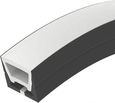 Силиконовый профиль WPH-FLEX-1616-TOP-S11-5m BLACK (Arlight, Силикон) 045759
