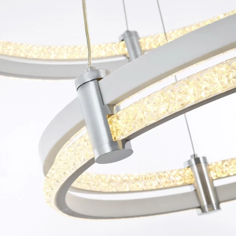 Подвесной светильник светодиодный с регулировкой цветовой температуры LED4U 8620-600-400 WT