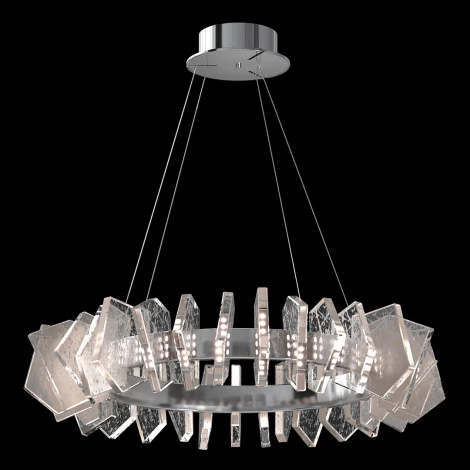 Подвесная люстра светодиодная Fluorite Celeste Chrome FL1177-6P