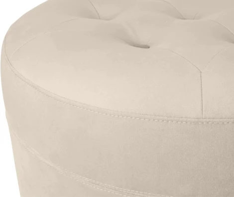 Пуф Barrel большой ОГОГО (арт.653359), (Ткань/Бежевый)