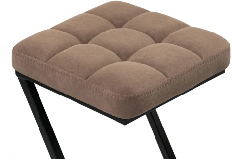 Полубарный стул Woodville Амаури катания корица / черный матовый 507431