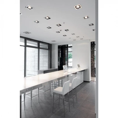Встраиваемый точечный светильник Slv Flat 154622