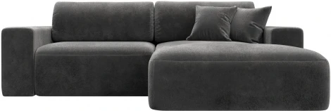 Диван угловой Лига-036 НПБ Классик правый угол Лига Диванов (Велюр) арт.127737