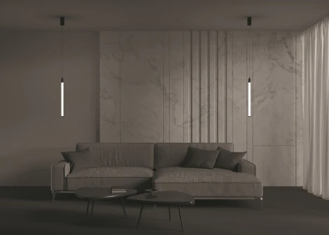 Подвесной светильник Ray 3000К 10Вт LED Maytoni Technical P022PL-L10B (220V, на проводе, круглые)