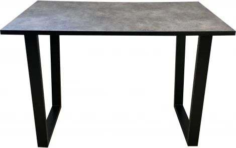 Стол от компании Мир стульев Саен 8, Черный/Бетон