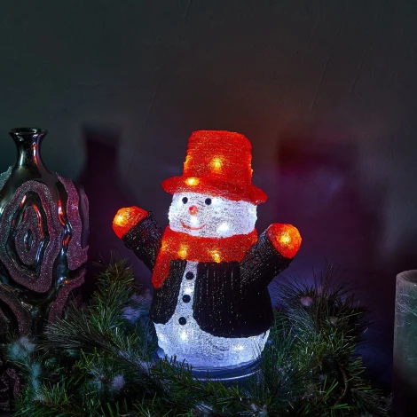 Световая фигура Uniel ULD-M2730-024/STA WHITE IP20 SNOWMAN (LED, 220V, снеговик)