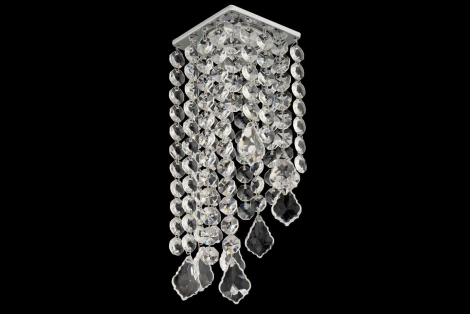 Встраиваемый светильник хрустальный Dio D'Arte Tayo Nickel GU10.5.14.8x8.119 N (220V)