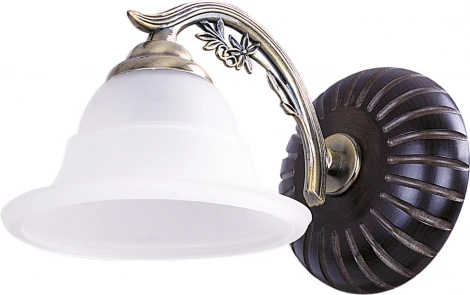 Бра N-Light 837 837-01-01 красное дерево+бронза