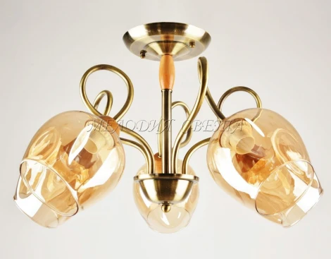 Потолочная люстра на штанге Мелодия Света SS1N 000024839