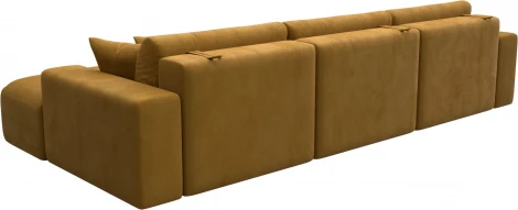 Диван угловой Лига-036 НПБ Классик Лонг правый угол Лига Диванов (Велюр) арт.127784