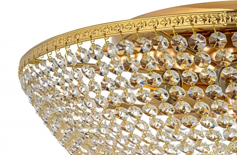 Потолочная люстра буше Arti Lampadari Stella E 1.3.50.501 G (220V, хрусталь)