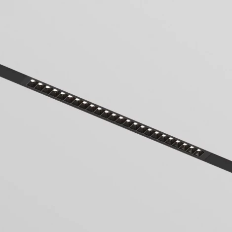 Трековый светильник Downlight однофазный 220V 18W Denkirs Simple Grill DK8202-BK (LED)