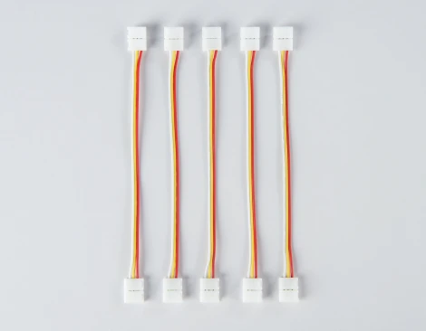 Соединитель гибкий Ambrella Illumination GS7651 двухсторонний для светодиодной ленты 2835 12/24V (3 конт.) 150 мм