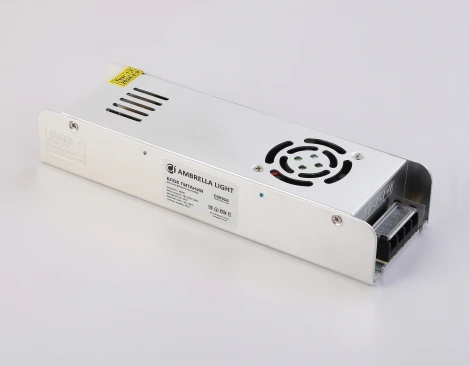 Блок питания с EMC для светодиодной ленты 12V Ambrella LED Driver 12V GS8656 360W 30A IP20 220V
