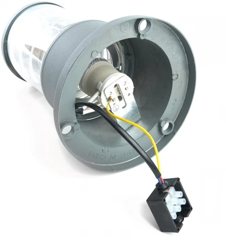 Наземный светильник Feron Сан-Франциско DH0800 41916 E27 серый (220V, круглые, IP54)