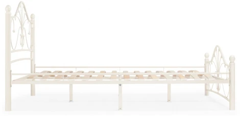 Двуспальная кровать Woodville Мэри 2 160х200 белая 402983