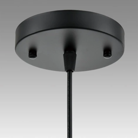 Подвесной светильник Lumion Elenika 8057/1А черный/смоки металл/стекло E27 1*60W 220V