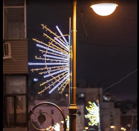 Светодиодная консоль "Сияние" 95 x 190 см, Белая, 220В Laitcom LC-13557