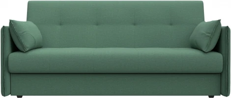 Диван-книжка Лига-018 (Зеленый/Рогожка) Лига Диванов арт.124984