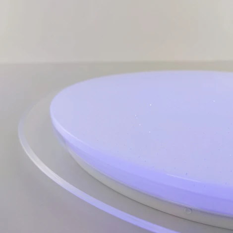 Потолочный светильник RGB круглый Citilux Спутник CL734680G (LED, 220V, пульт управления, круглые, звездное небо)