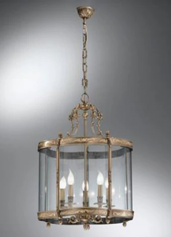 Подвесной светильник Nervilamp L11/5 (220V, на цепи, под старину)