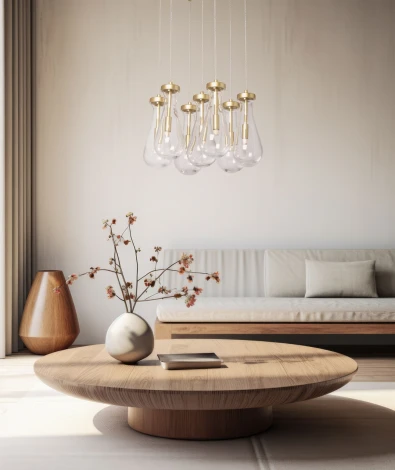 Подвесной светильник DeMarkt Крайс 657013807 (220V, на проводе)