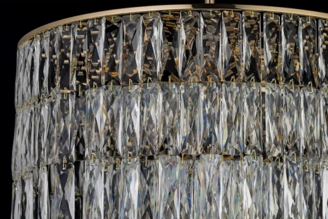 Потолочная люстра на штанге хрусталь Arti Lampadari Deliceto Deliceto E 1.5.46.101 G